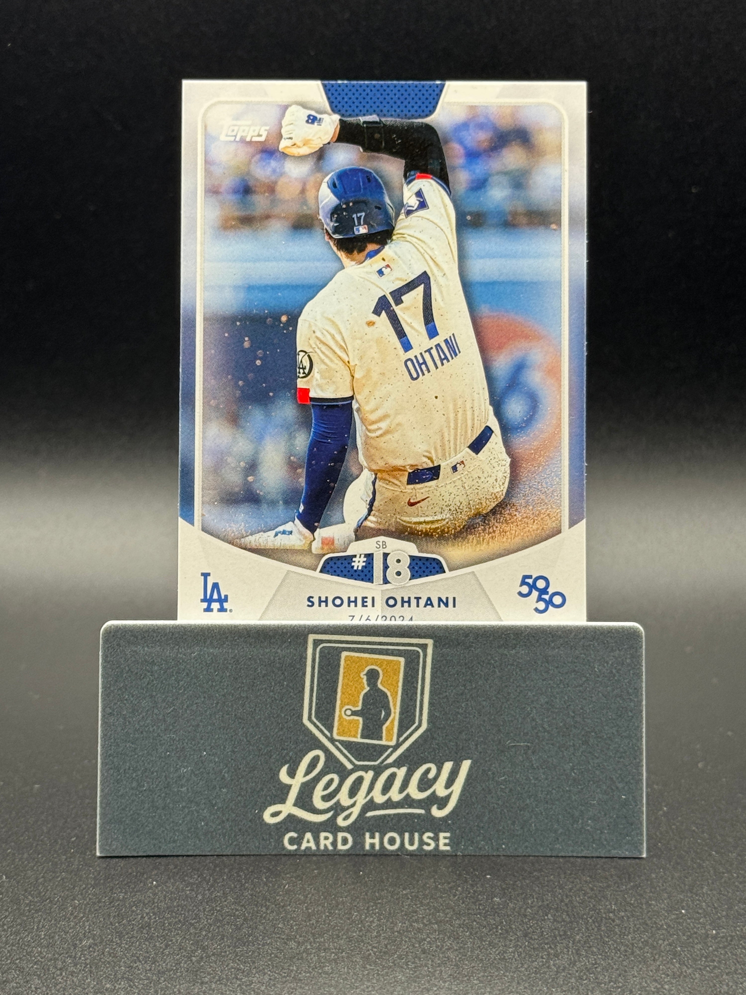 2024 Topps 50/50: Shohei Ohtani #45 Shohei Ohtani