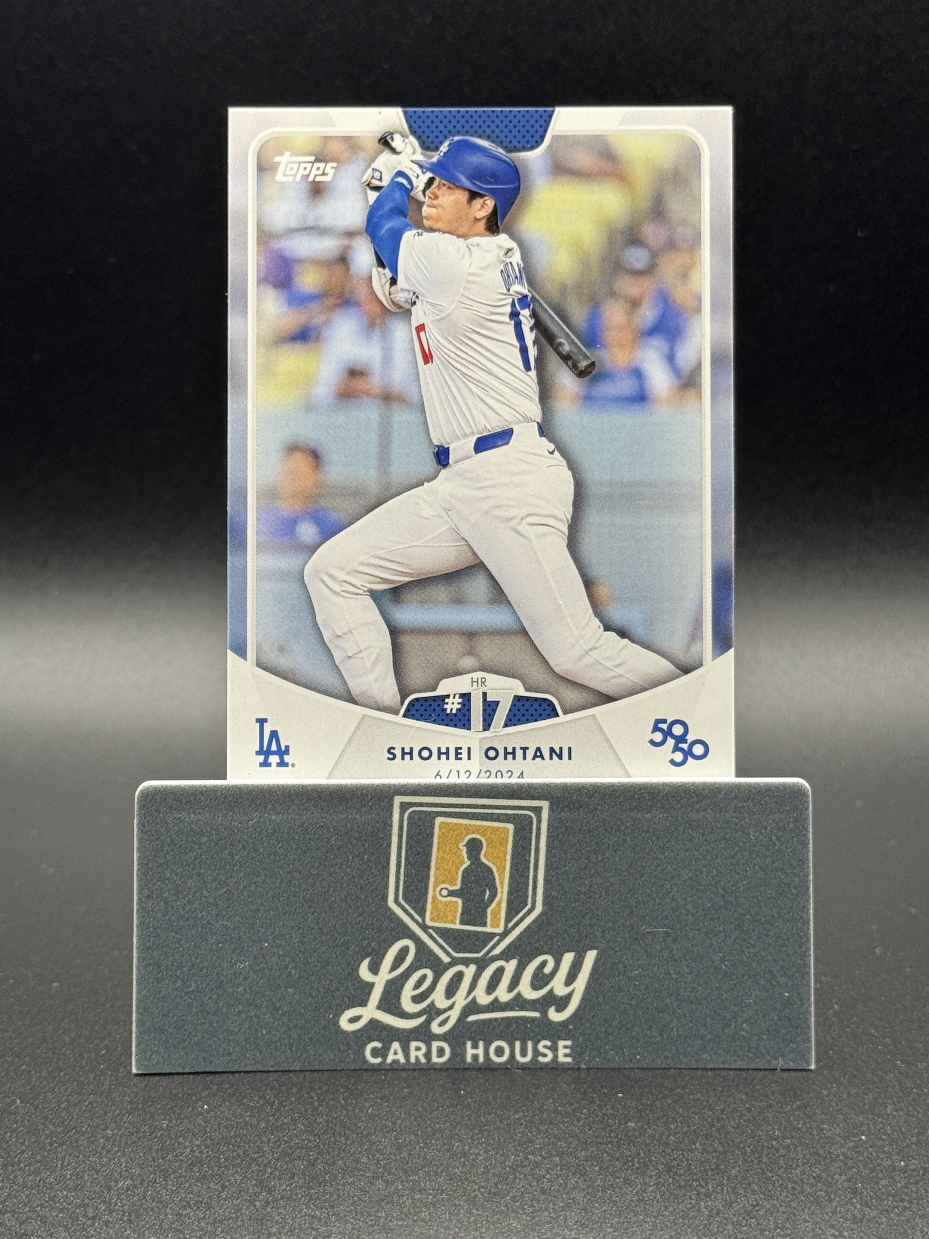 2024 Topps 50/50: Shohei Ohtani #32 Shohei Ohtani