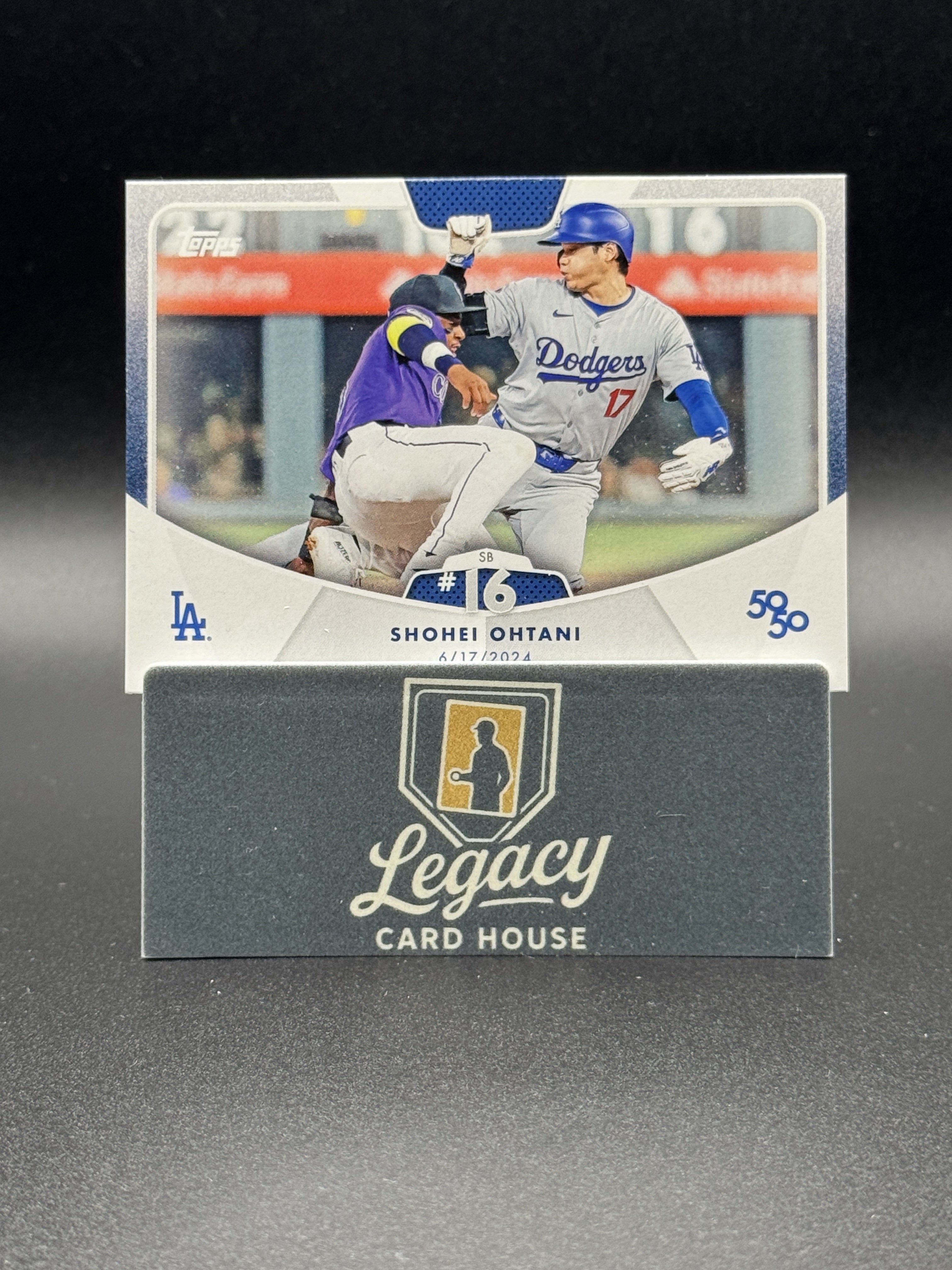 2024 Topps 50/50: Shohei Ohtani #35 Shohei Ohtani