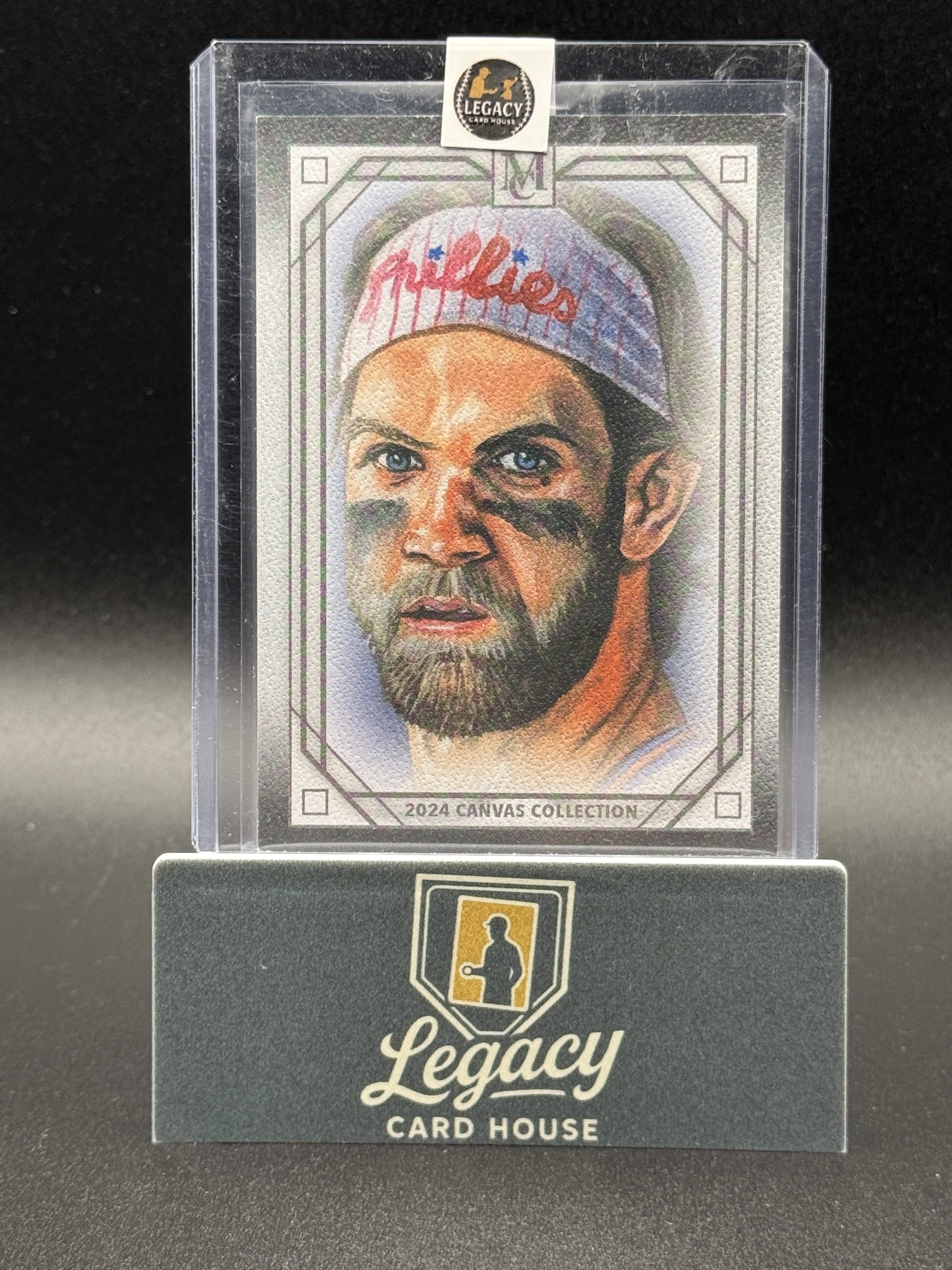 2024 Topps Museum Collection #CCR-32 Bryce Harper Canvas Collection Reprints