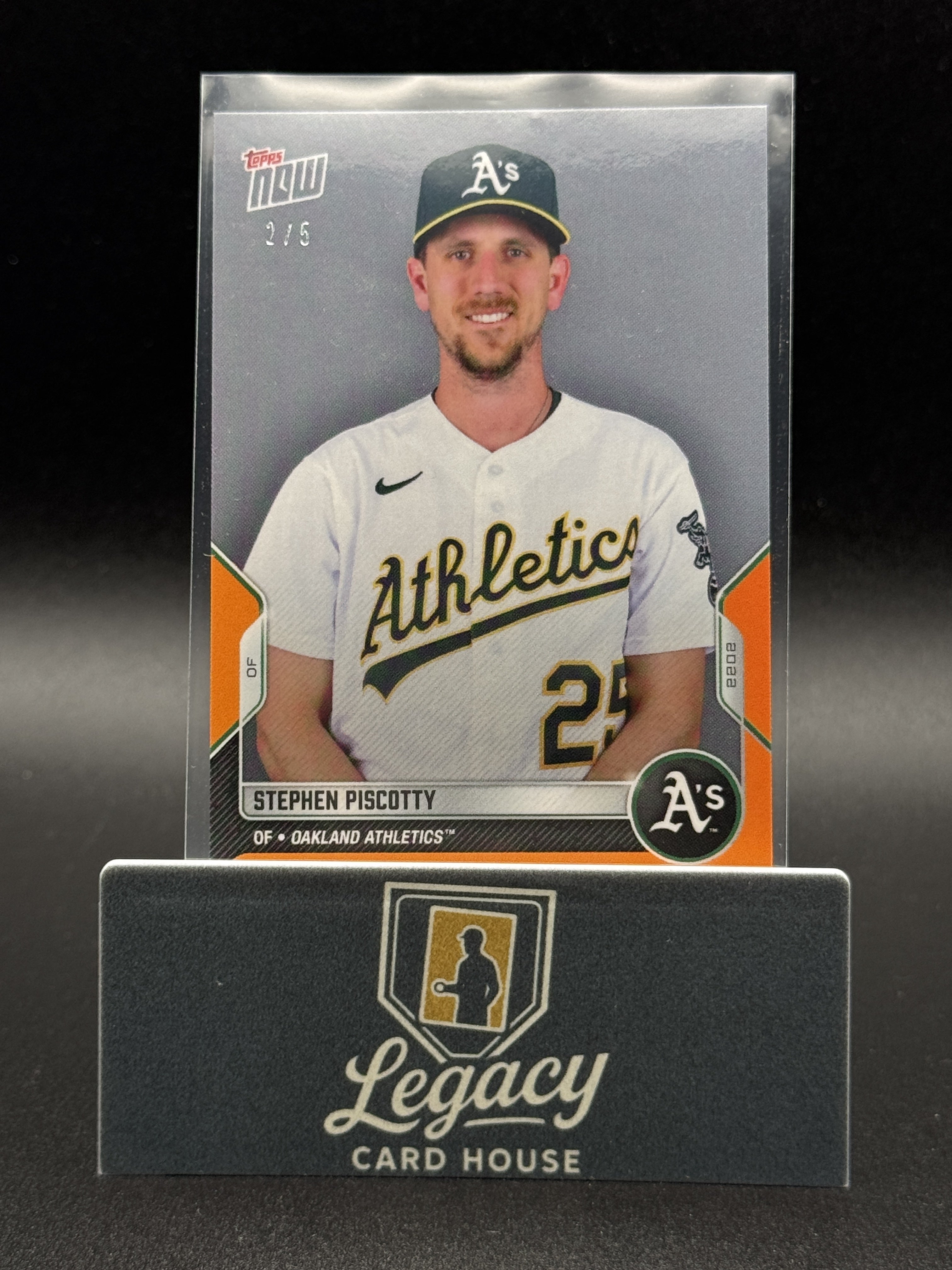 2022 Topps Now Road to Opening Day #OD-181 Stephen Piscotty Orange #/5