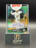 2019 Finest #FA-MC Matt Chapman Finest Autographs Green #/99