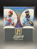 2025 Topps Dynamic Duals #46 Masyn Winn / Junior Caminero SN25 Blue