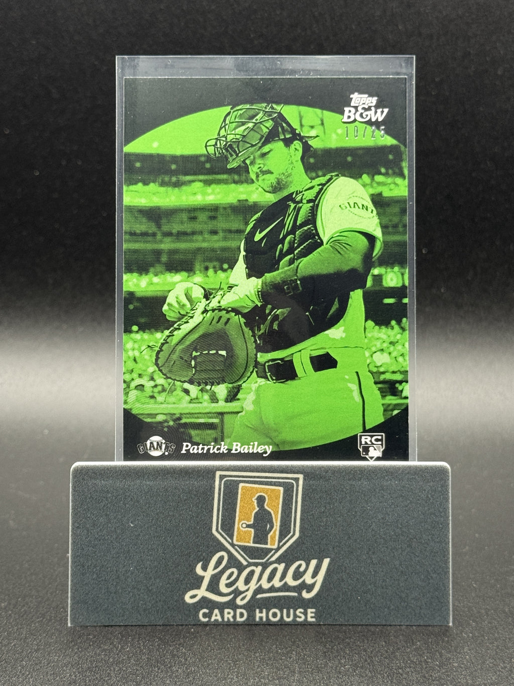 2023 Topps Black & White #40 Patrick Bailey Night Vision #/25