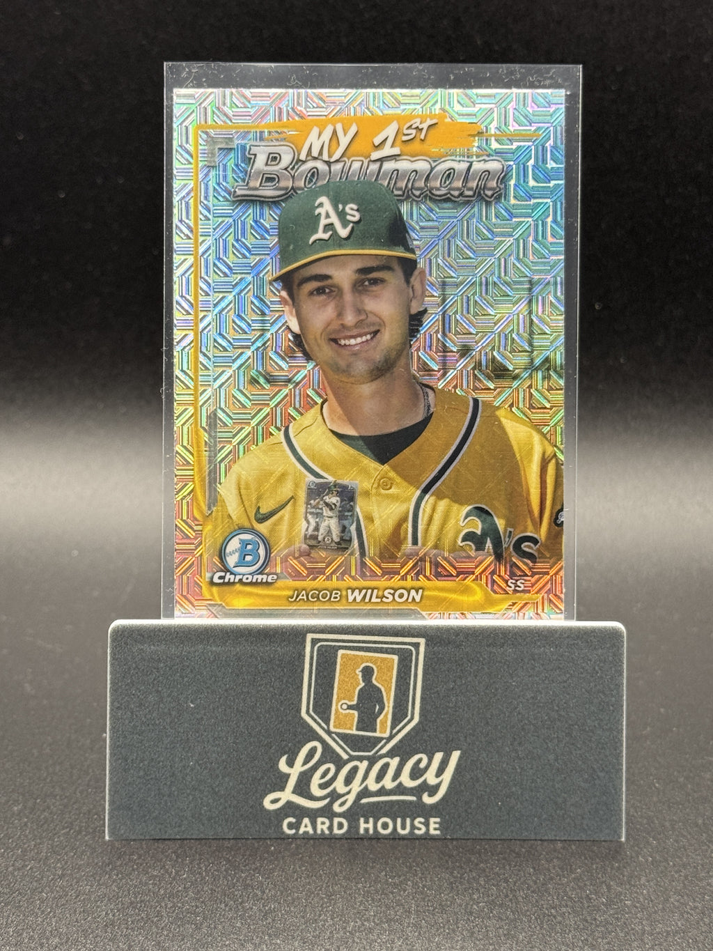 2024 Bowman Chrome #M1B-40 Jacob Wilson My 1st Bowman Mojo Refractors