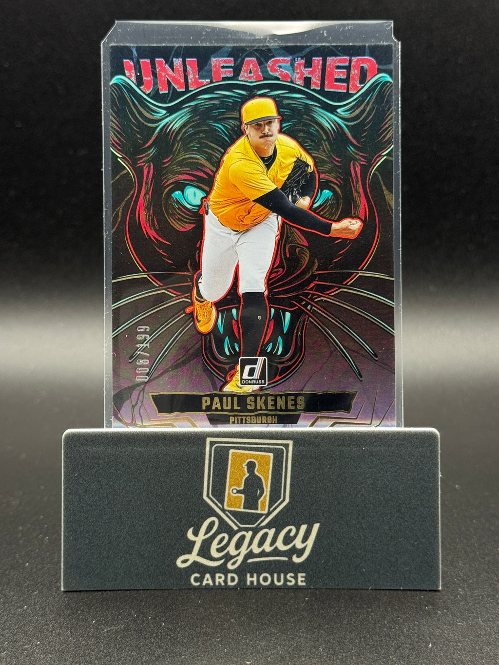 2025 Donruss #20 Paul Skenes Unleashed Holo #/199