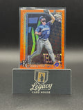 2025 Topps Chrome Logofractor Edition #218 Tyler Gentry Orange Refractors #/25