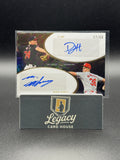 2025 Topps Dynamic Duals #28E DJ Herz / Michael McGreevy Dual Auto Black #/50