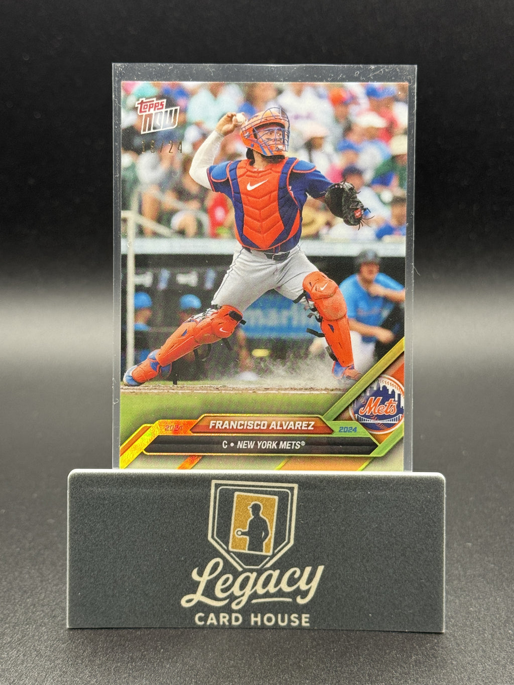 2024 Topps Now Road to Opening Day #OD-178 Francisco Alvarez Gold Foil #/24