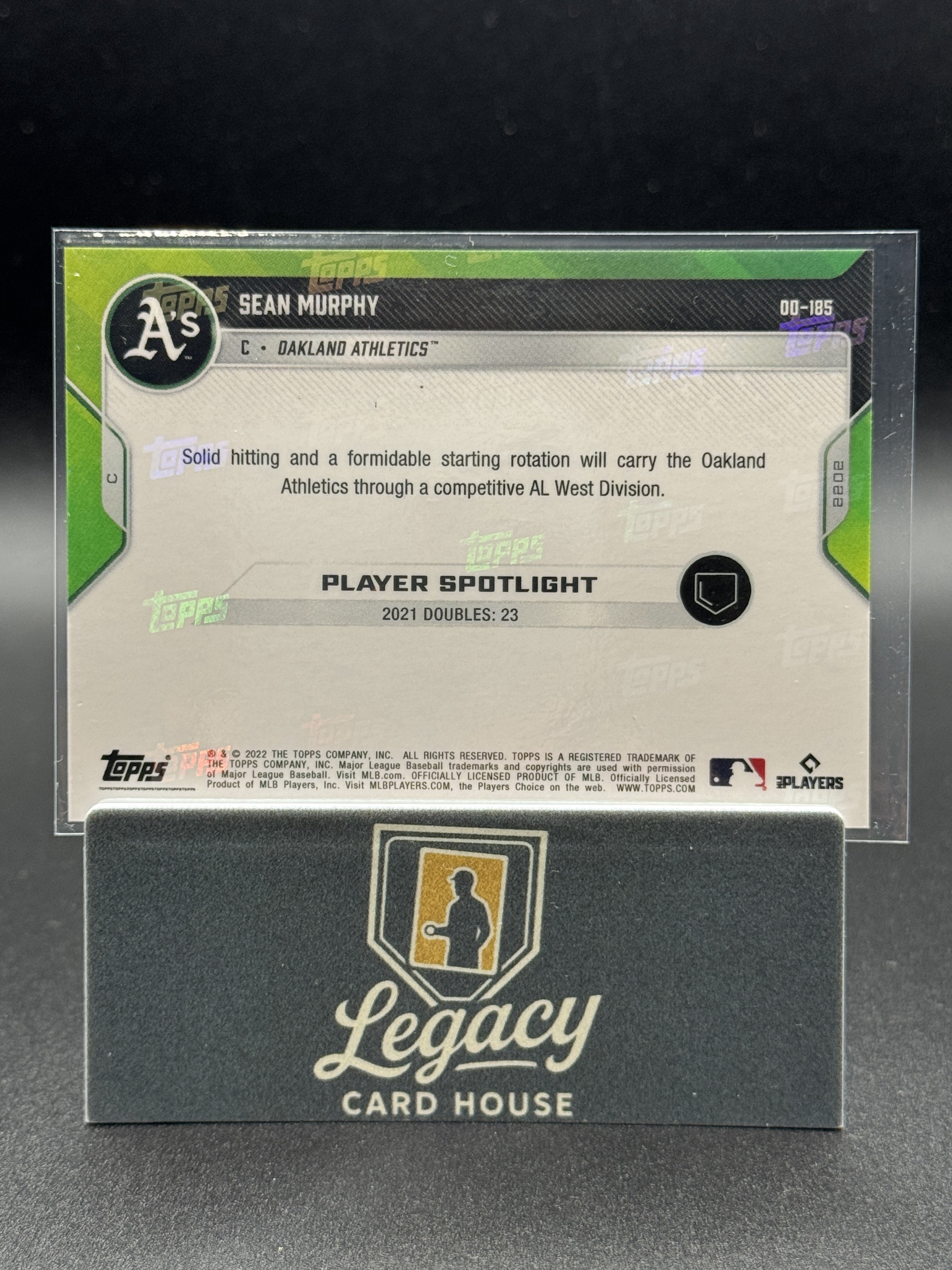 2022 Topps Now Road to Opening Day #OD-185 Sean Murphy Red #/10