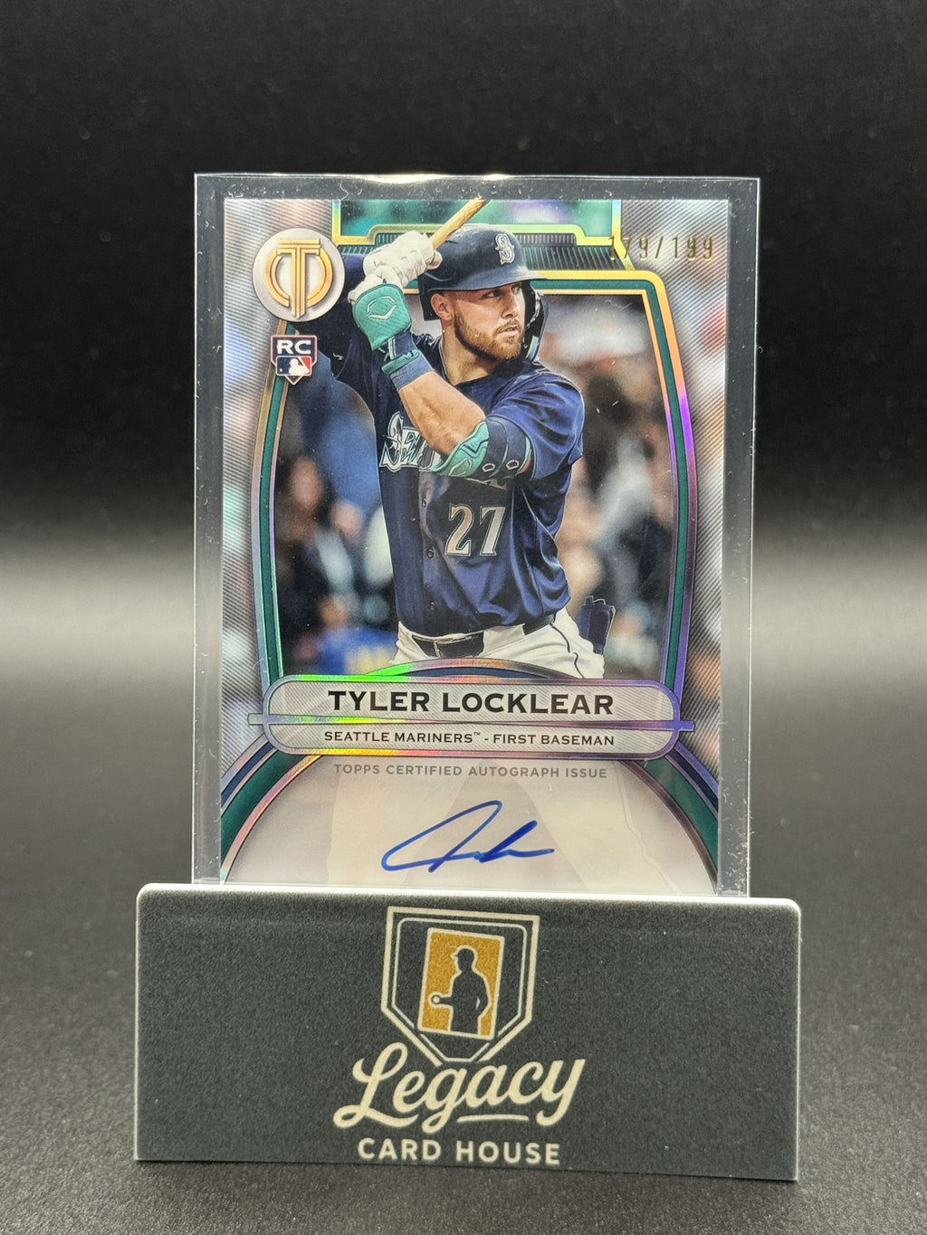 2025 Topps Tribute #TA-TL Tyler Locklear Tribute Autographs #/199