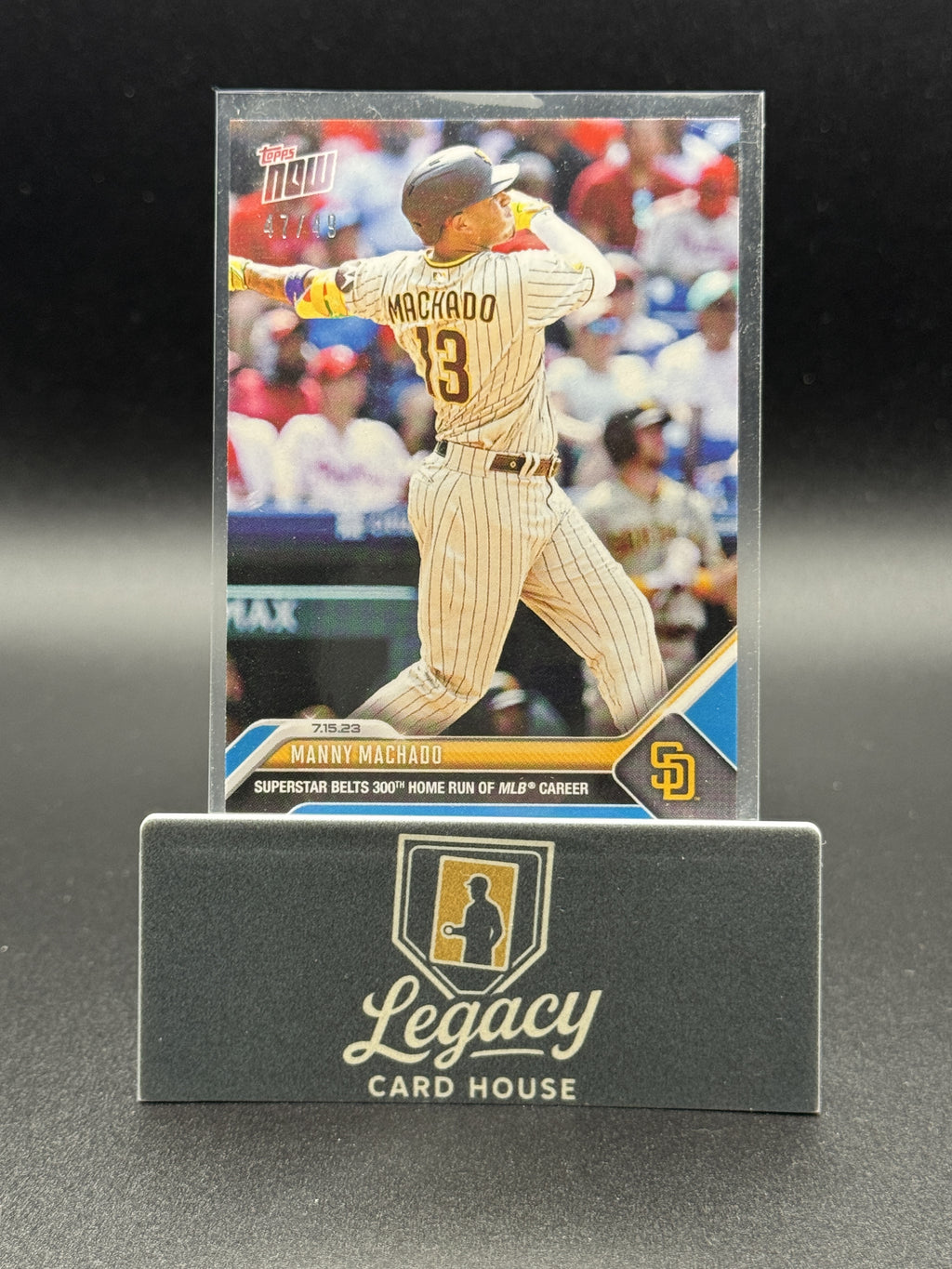 2023 Topps Now #569 Manny Machado Blue #/49