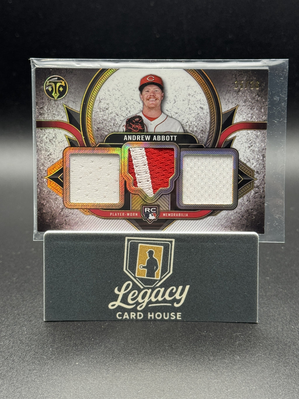 2024 Topps Triple Threads - Rookie Team Relics #RTR-AA Andrew Abbott #/36