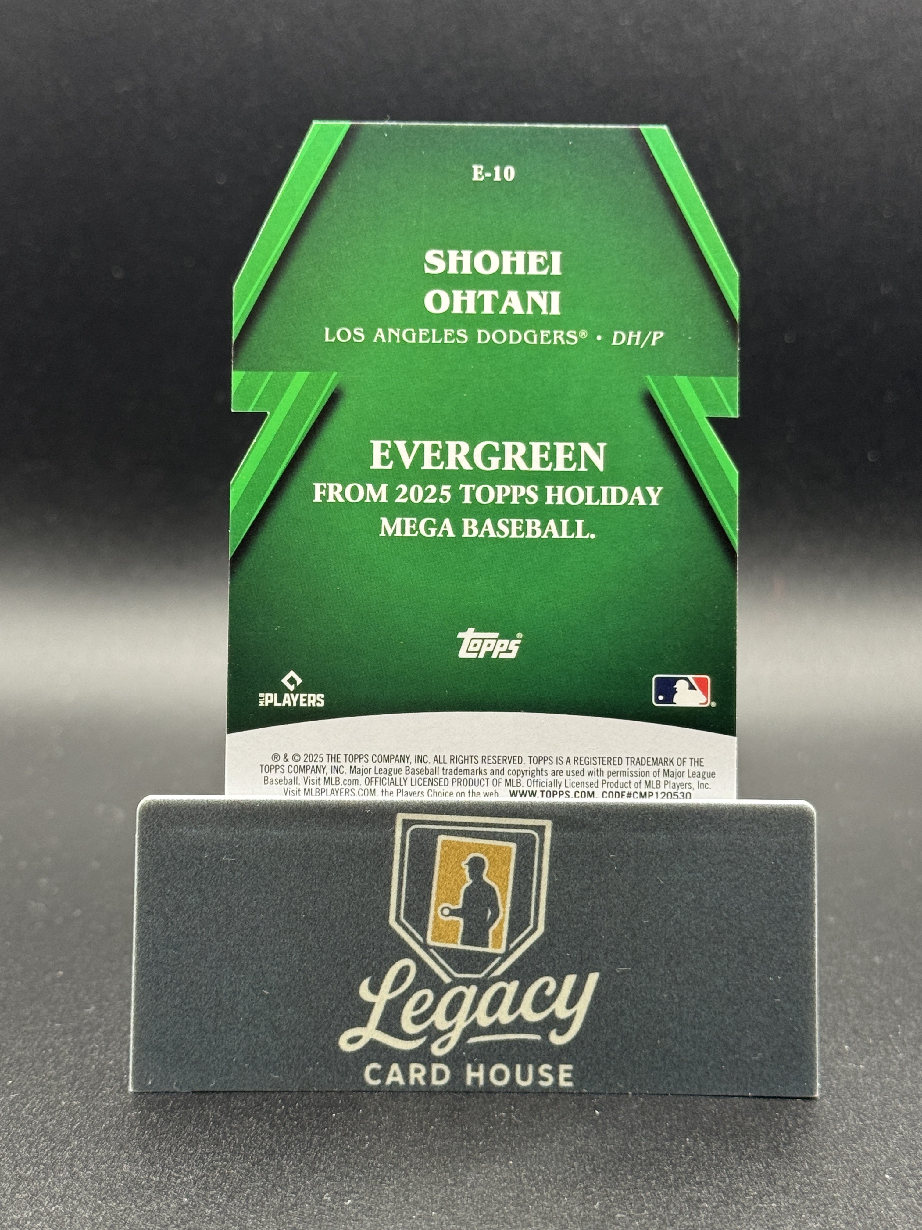 2025 Topps Holiday #E-10 Shohei Ohtani Evergreen
