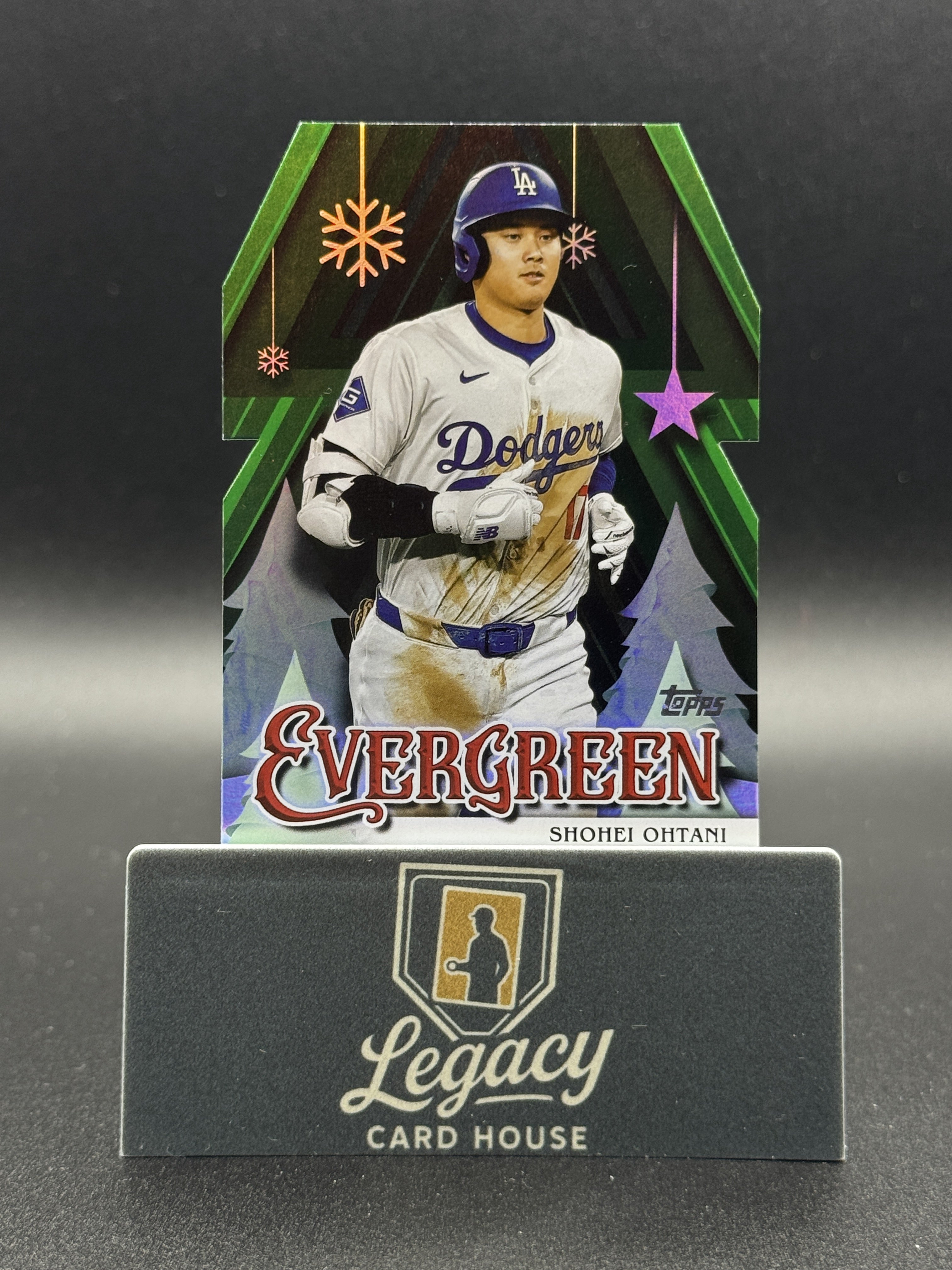 2025 Topps Holiday #E-10 Shohei Ohtani Evergreen