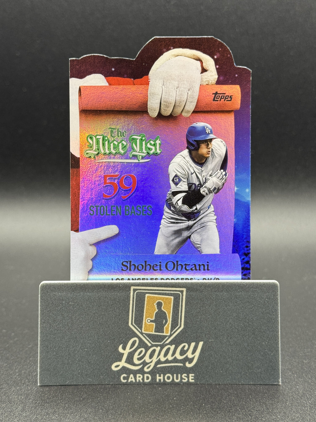 2025 Topps Holiday #MNL-2 Shohei Ohtani Making the Nice List