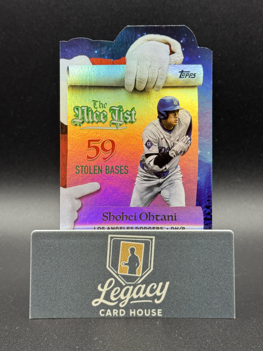 2025 Topps Holiday #MNL-2 Shohei Ohtani Making the Nice List