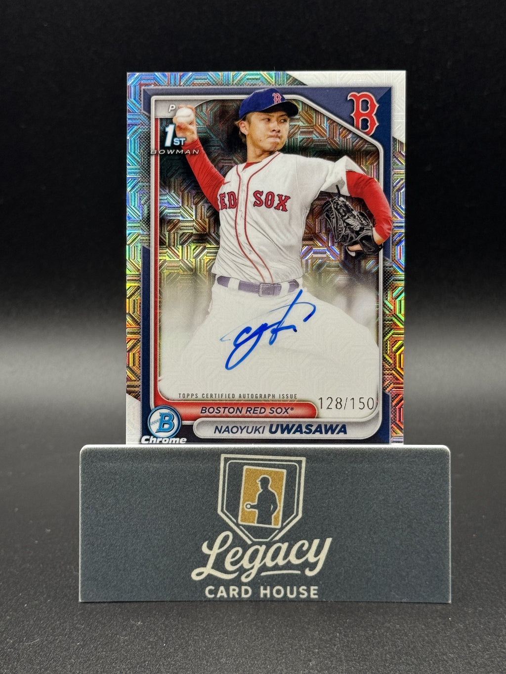 2024 Bowman Chrome - Prospect Autos HTA Choice Refractors Naoyuki Uwasawa #/150