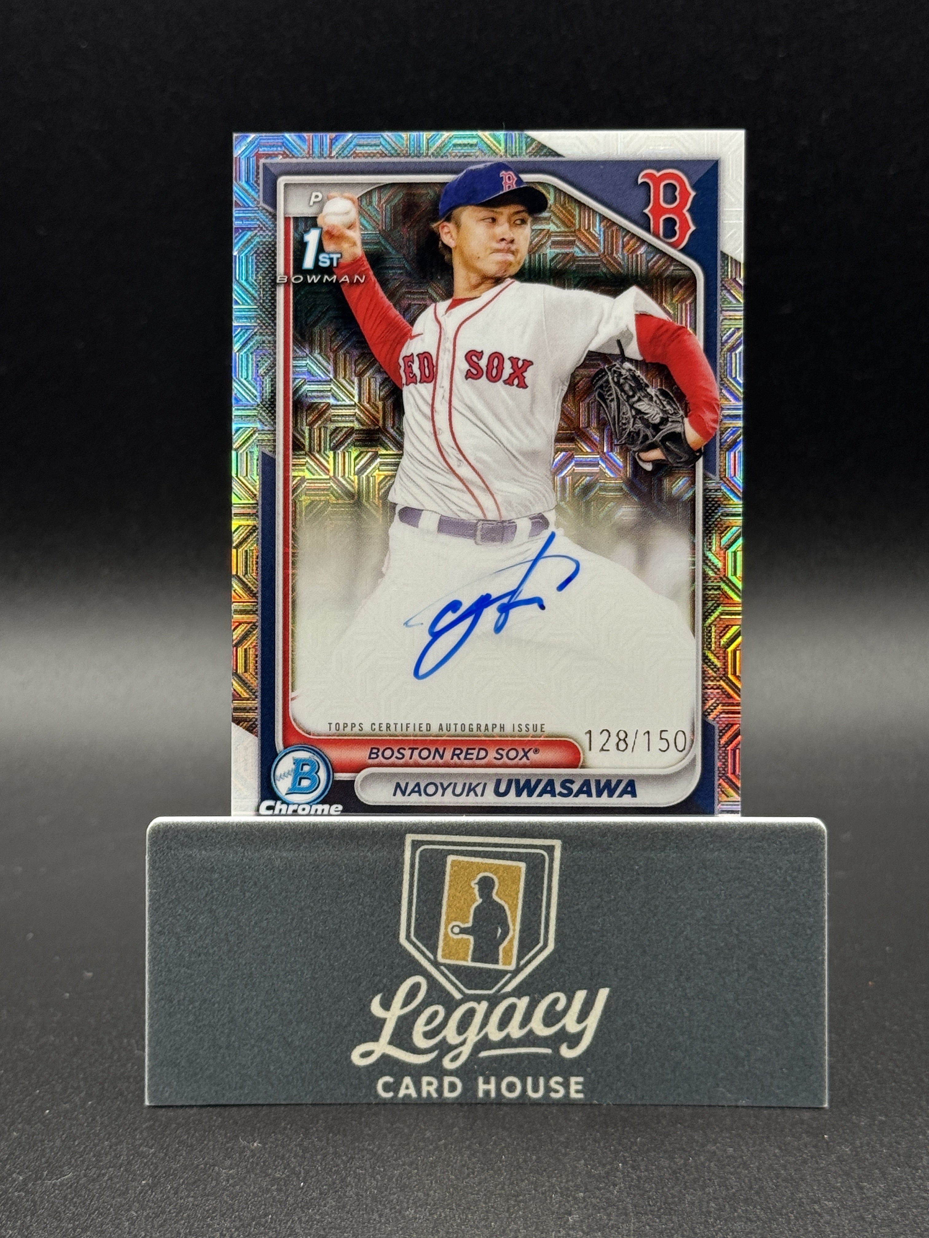 2024 Bowman Chrome - Prospect Autos HTA Choice Refractors Naoyuki Uwasawa #/150