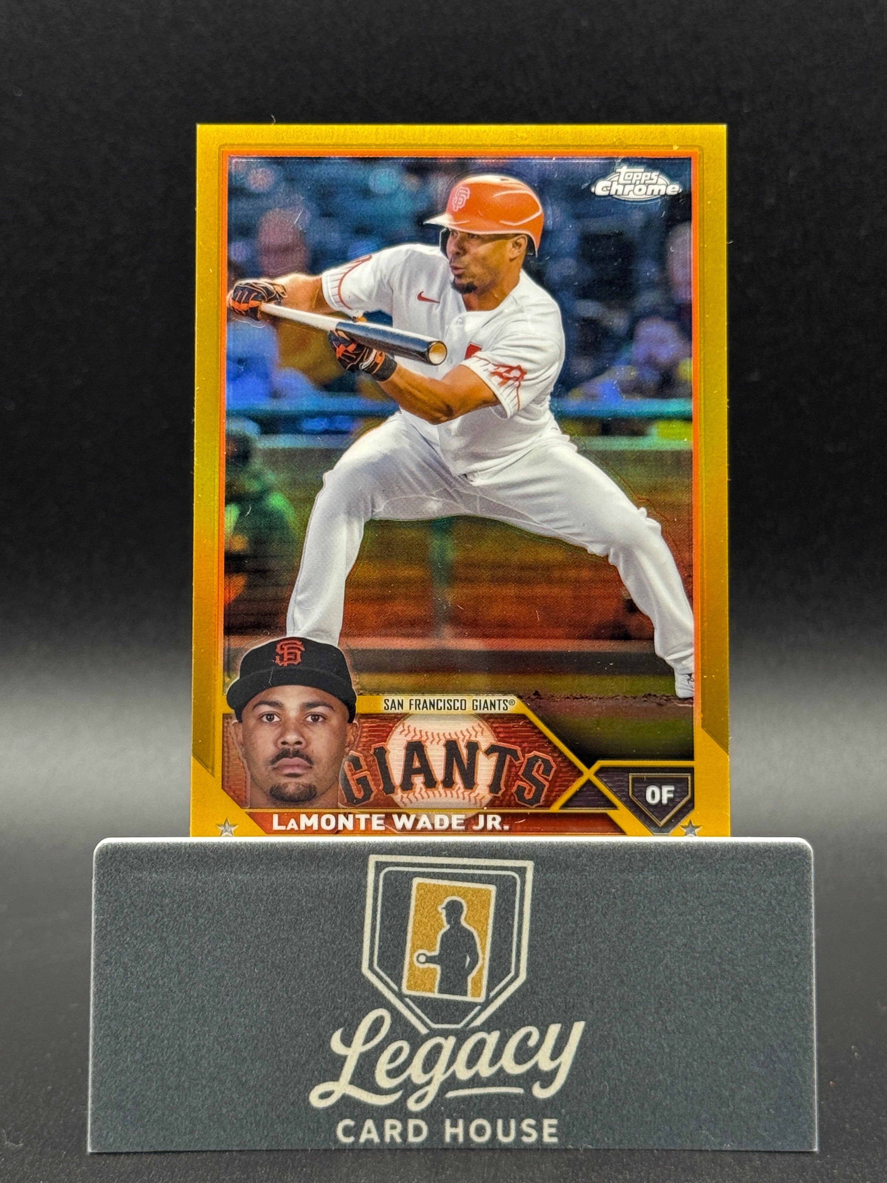 2023 Topps Chrome Update #USC110 LaMonte Wade Jr. Gold #/50
