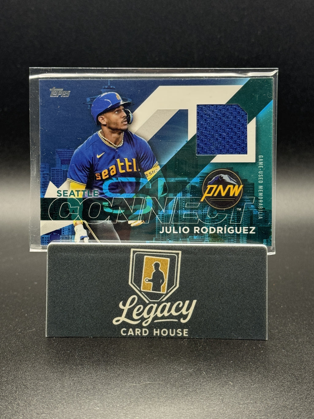 2024 Topps #CC-JROD Julio Rodríguez City Connect Swatch Collection Relics