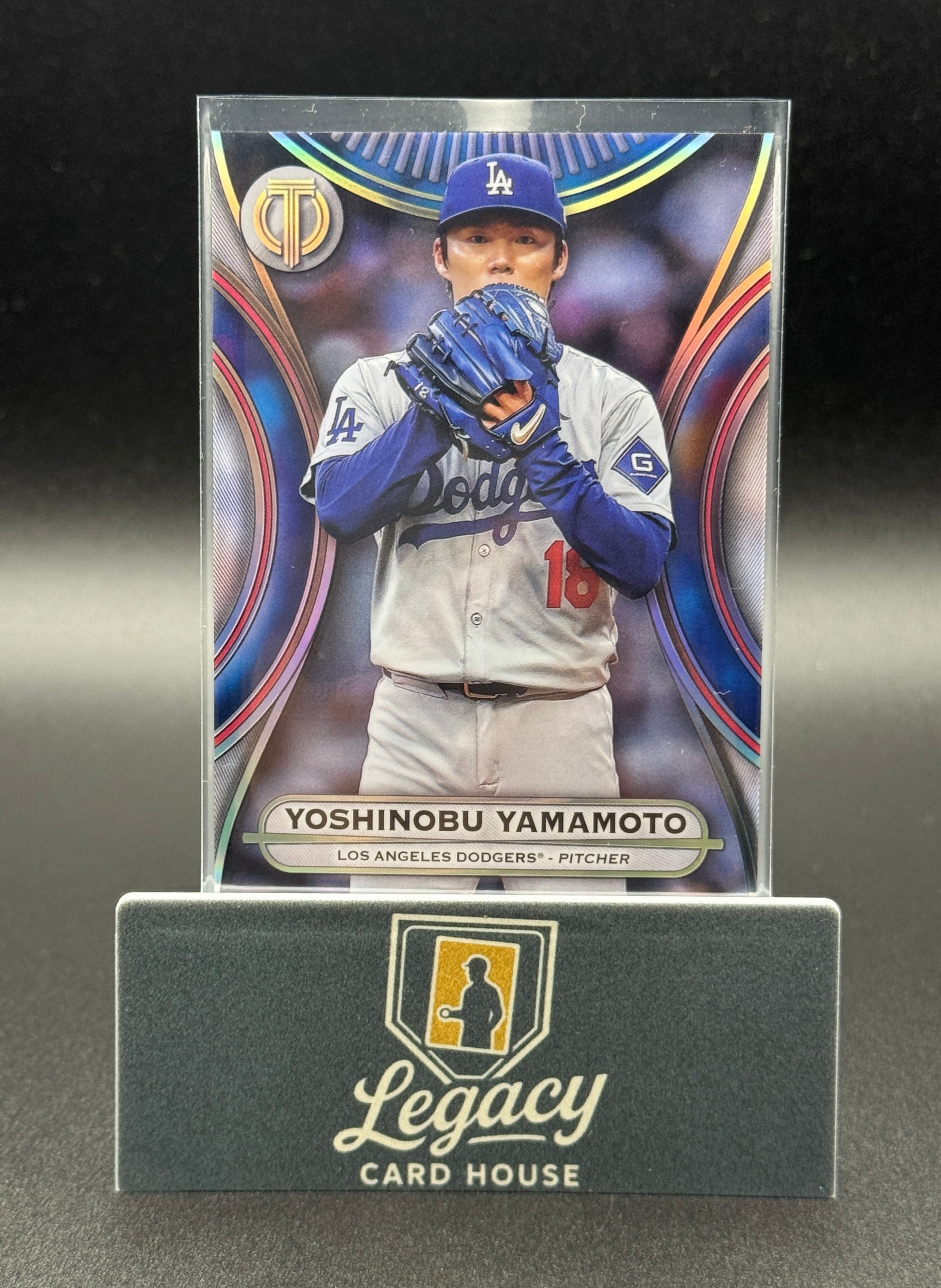 2025 Topps Tribute #59 Yoshinobu Yamamoto