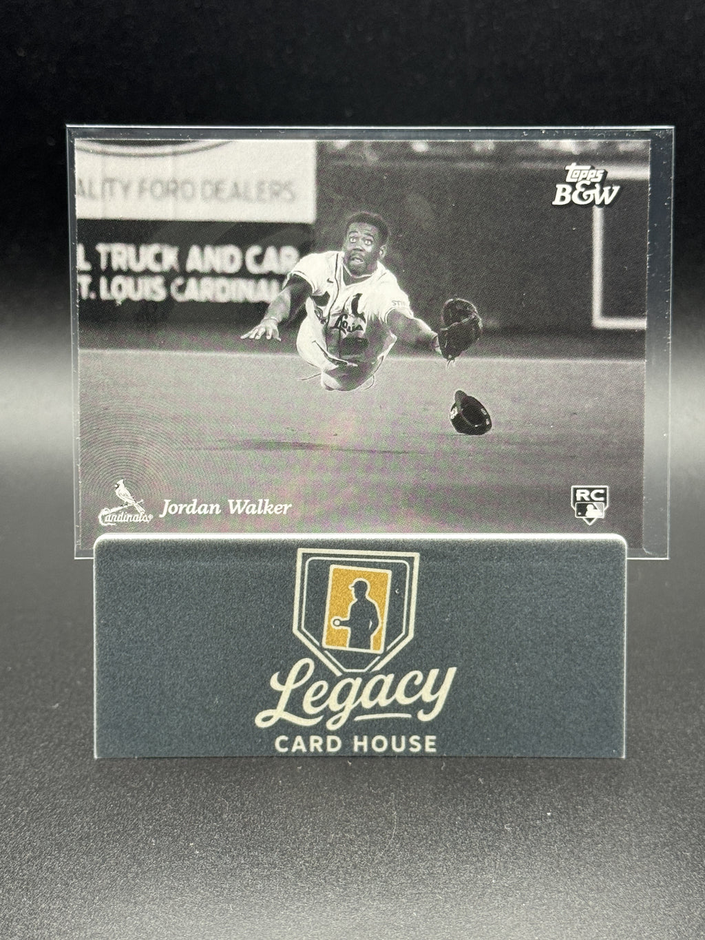2023 Topps Black & White #79 Jordan Walker Short Print Image Variations