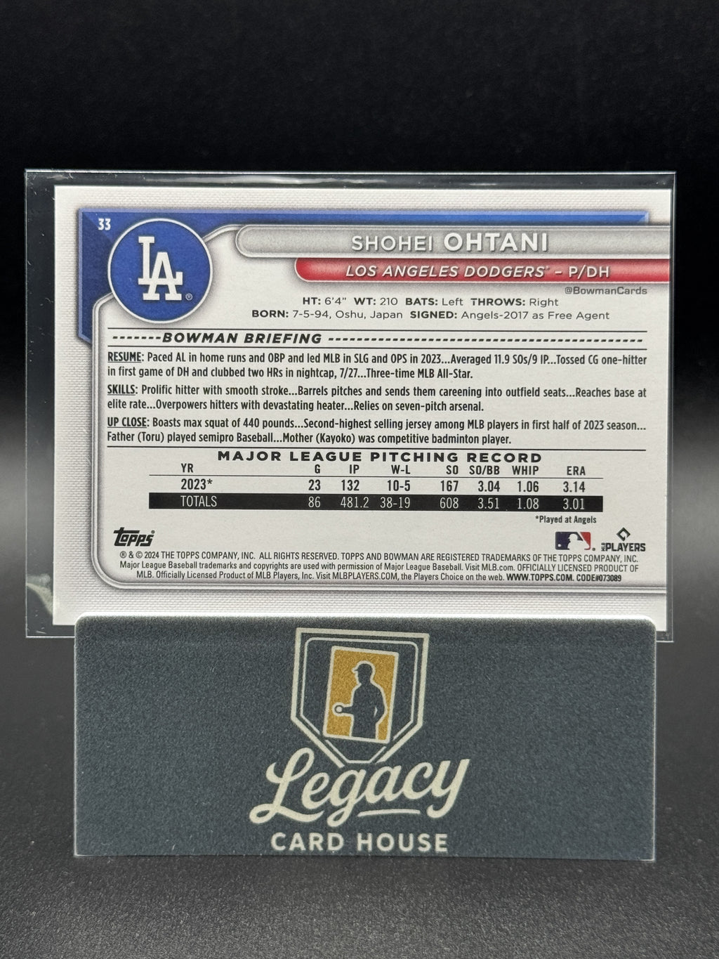2024 Bowman #33 Shohei Ohtani