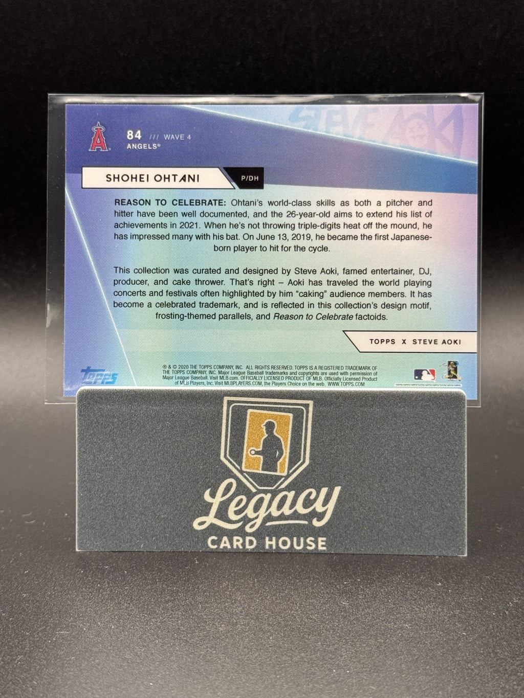 2020 Topps x Steve Aoki #84 Shohei Ohtani