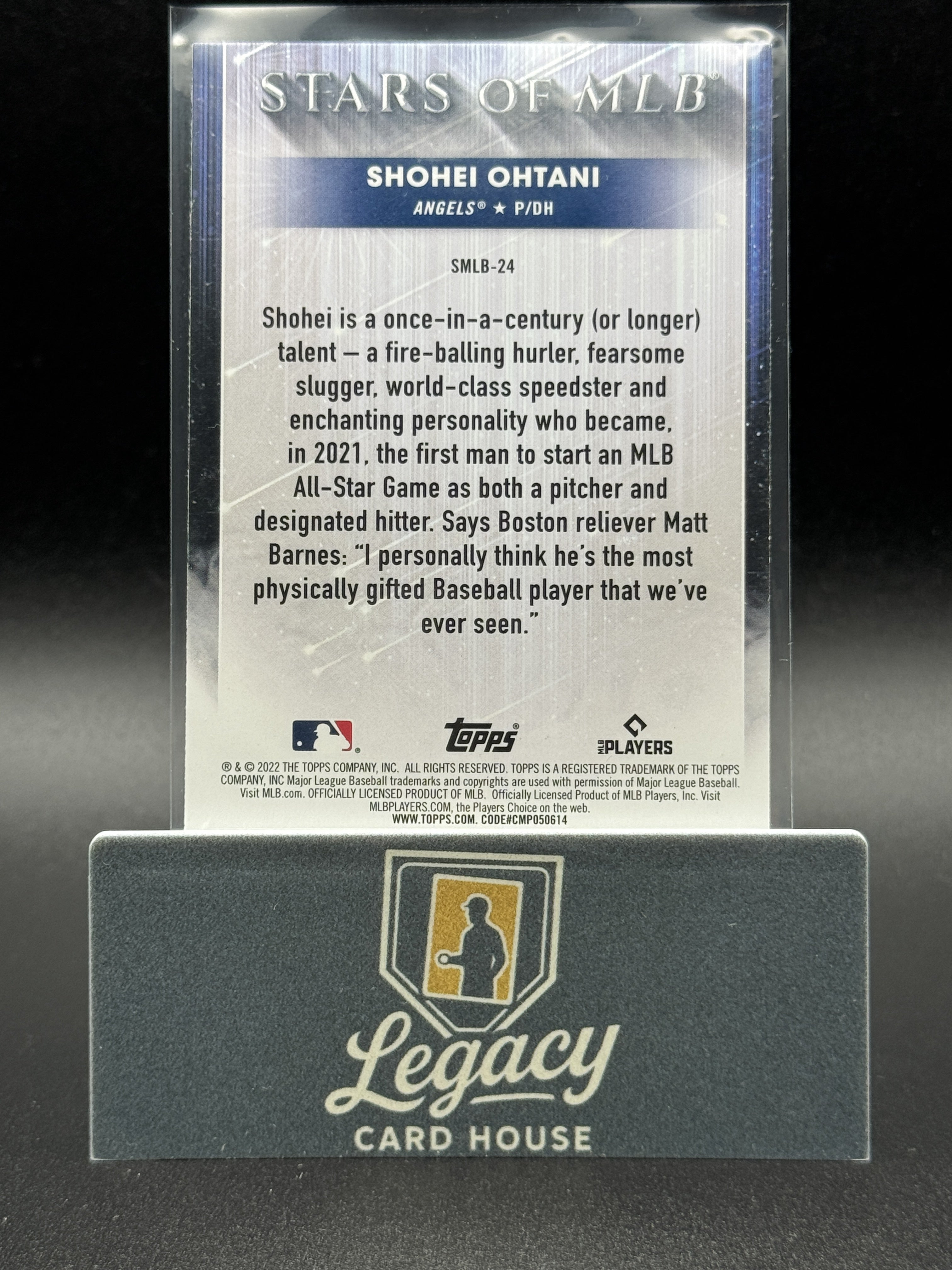 2022 Topps #SMLB-24 Shohei Ohtani Stars of MLB