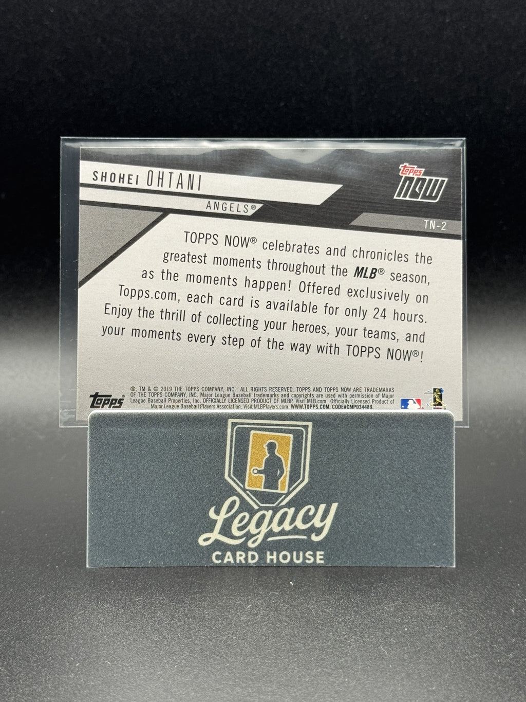 2019 Topps #TN-2 Shohei Ohtani 2018 Topps Now Review