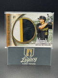 2025 Topps Museum Collection Bryan Reynolds MM Jumbo Patch Relics Gold #/10