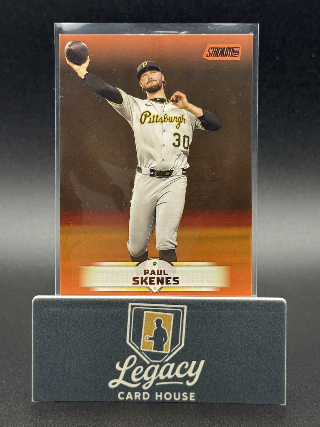 2025 Stadium Club #105 Paul Skenes Bronze Foil
