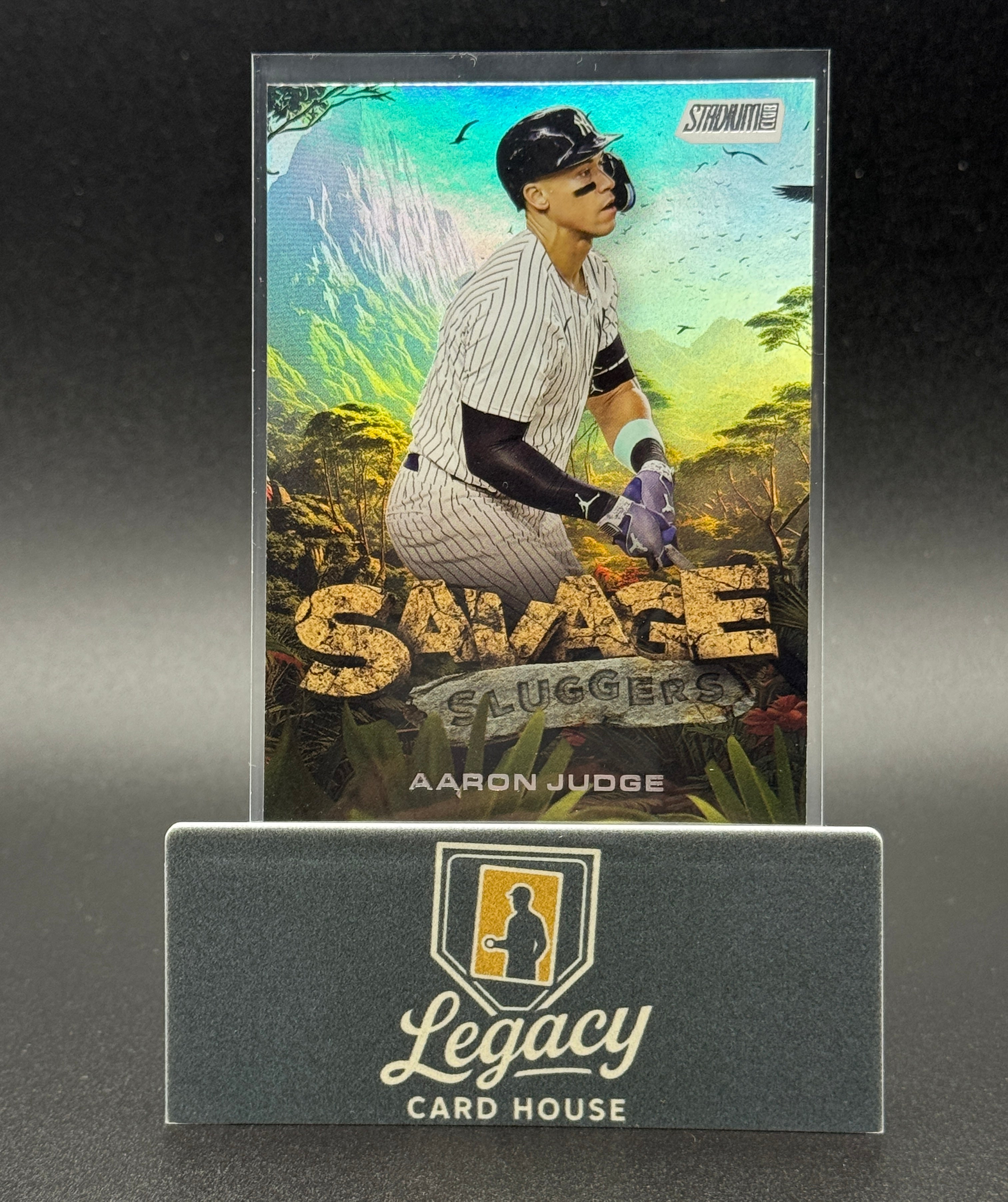 2025 Stadium Club #SS-19 Aaron Judge Savage Sluggers