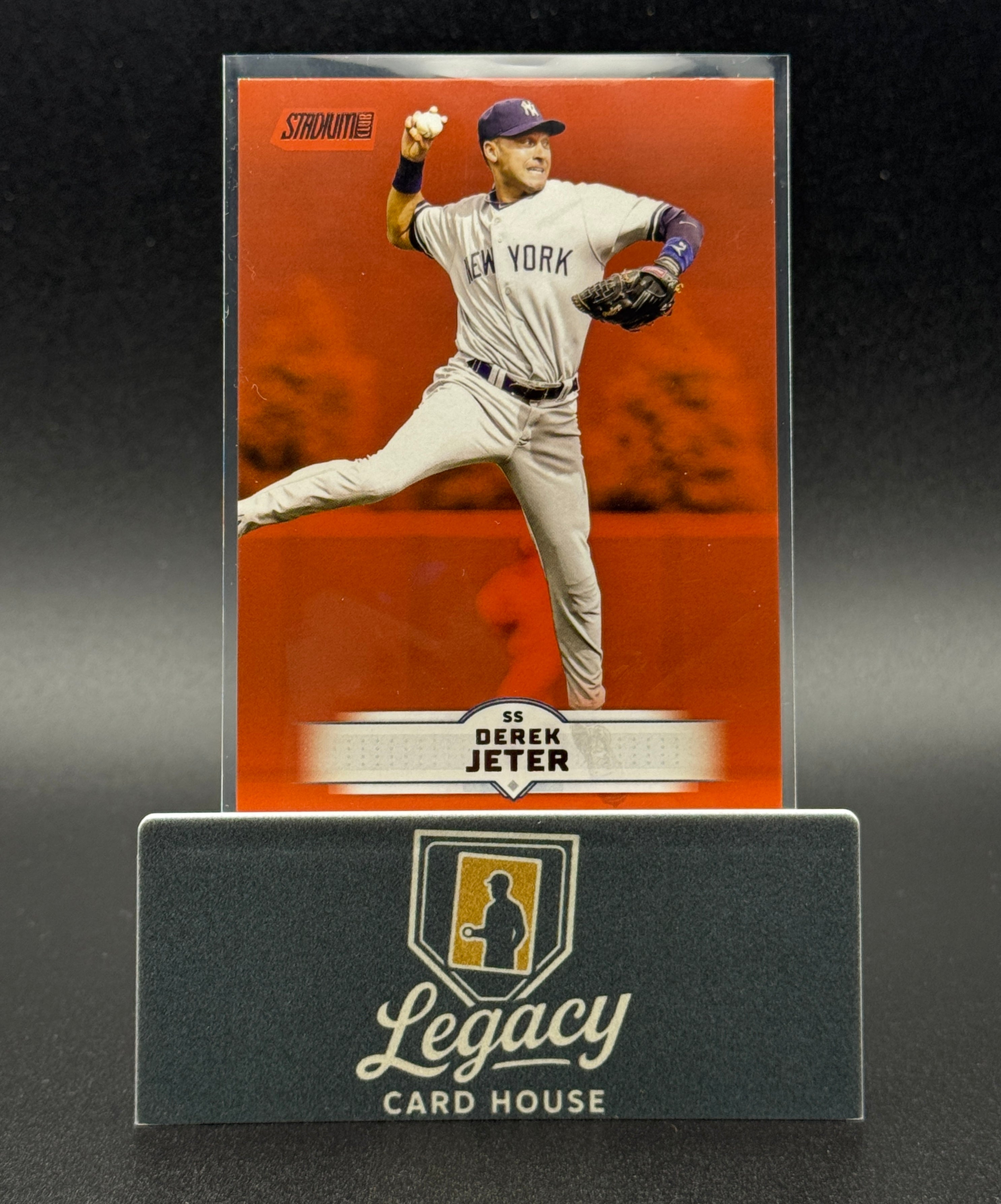 2025 Stadium Club #172 Derek Jeter Bronze Foil