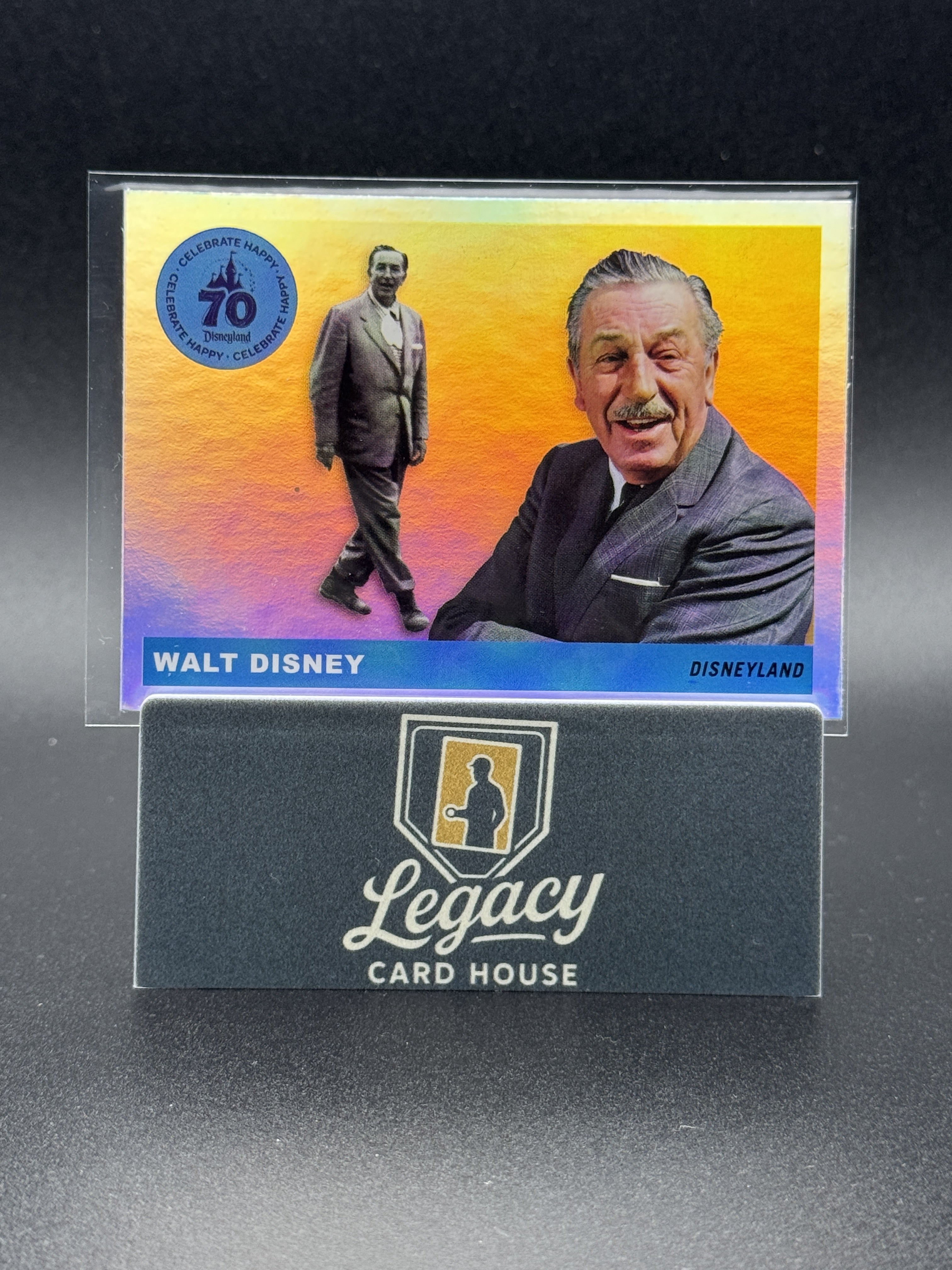 2025 Topps Disneyland 70th Anniversary #T55-1 Walt Disney Disneyland Icons