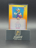2025 Daisy Duck Autograph Topps Disneyland 70th Anniversary 12/50 Gold UA-DSD