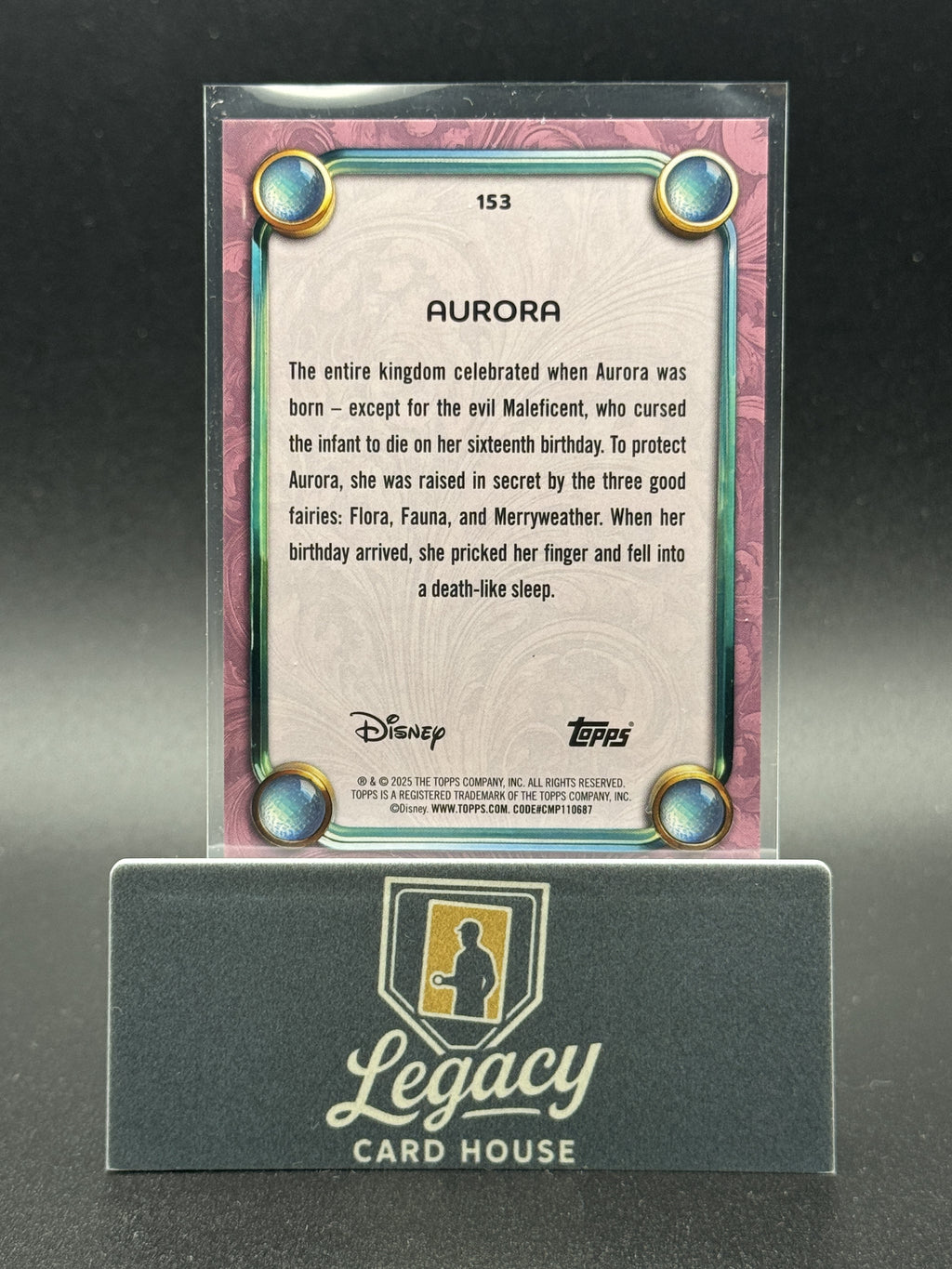 2025 Topps Disney Wonder #153 Aurora Gold