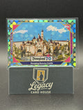 2025 Topps Disneyland 70th Anniversary Sleeping Beauty Castle Aqua Electric Dots