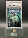 2025 Bowman #RR-11 James Wood Rockstar Rookies Aqua Refractor PSA 10 #/125