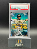 2025 Bowman #GL-12 Leo De Vries Greatness Loading Aqua Refractor PSA 9 #/125