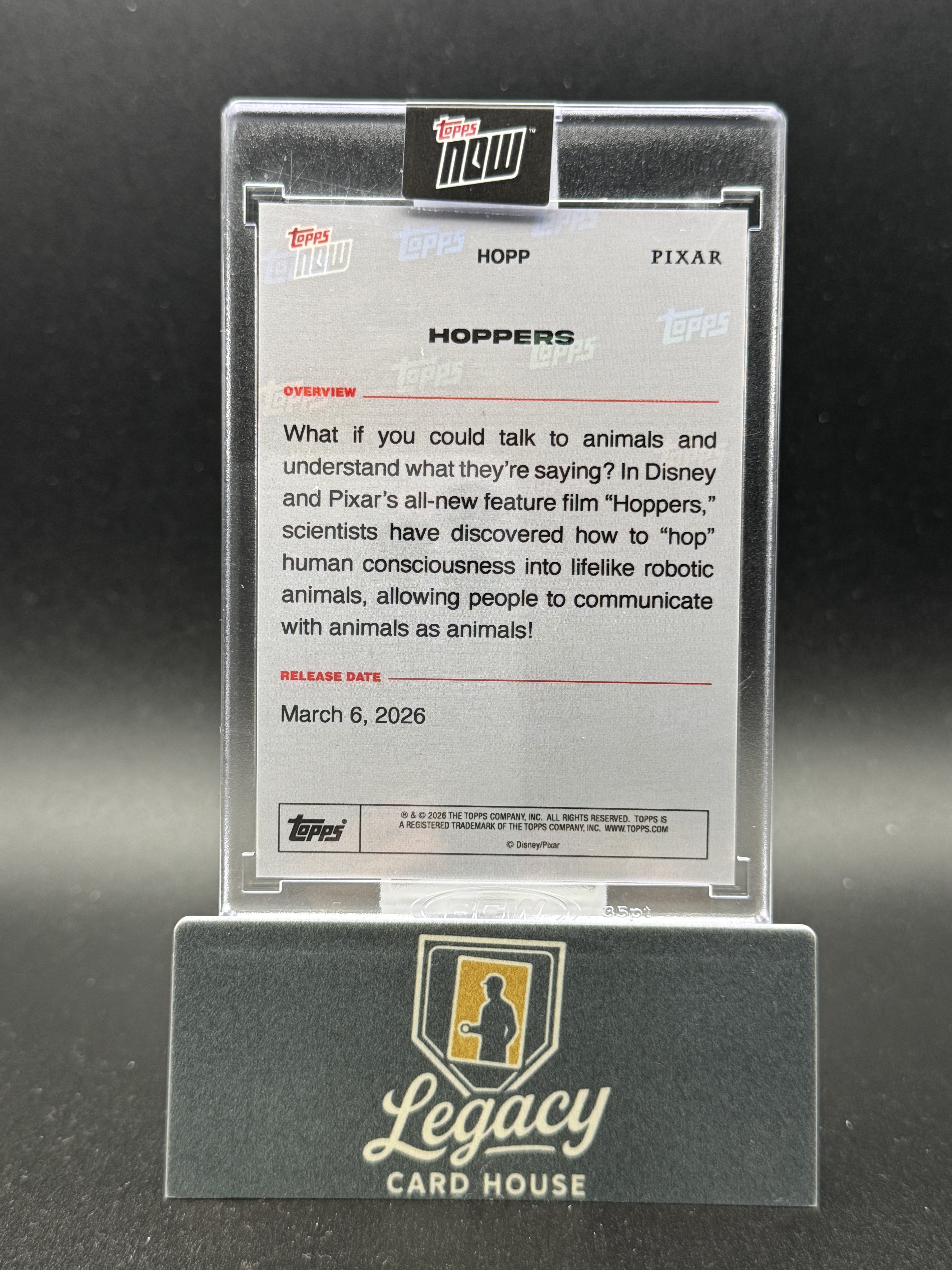 2026 Topps Now Disney #HOPP Hoppers