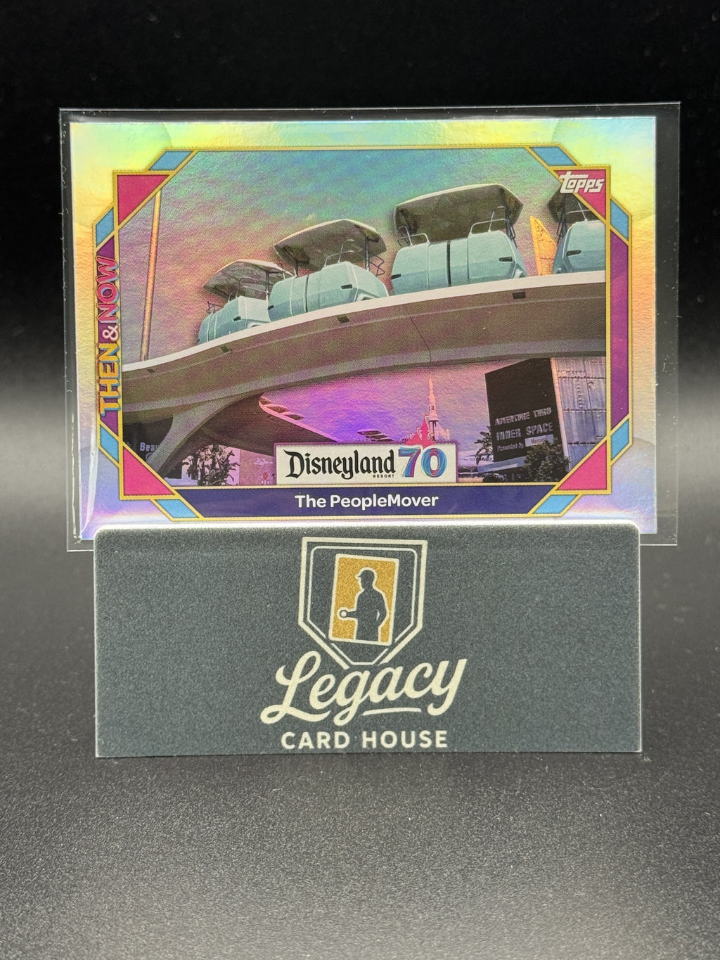 2025 Topps Disneyland 70th Anniversary #69 The PeopleMover Rainbow Foil