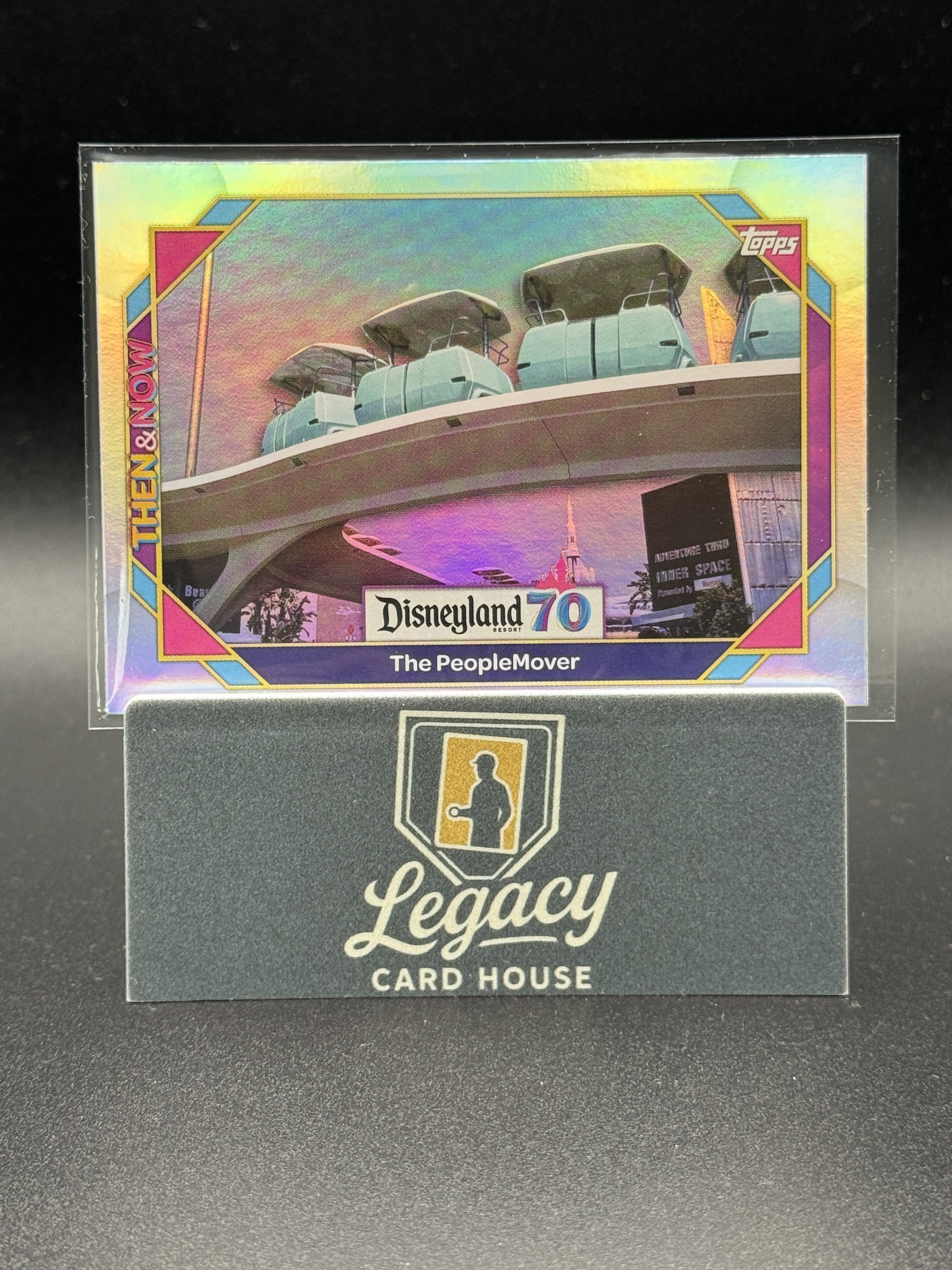 2025 Topps Disneyland 70th Anniversary #69 The PeopleMover Rainbow Foil