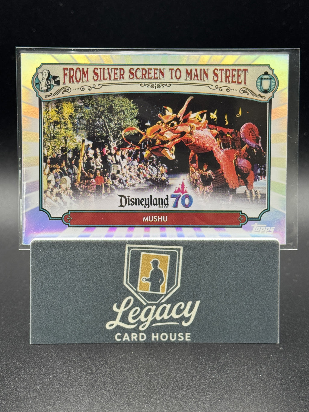 2025 Topps Disneyland 70th Anniversary #MS-12 Mushu From Silver Screen