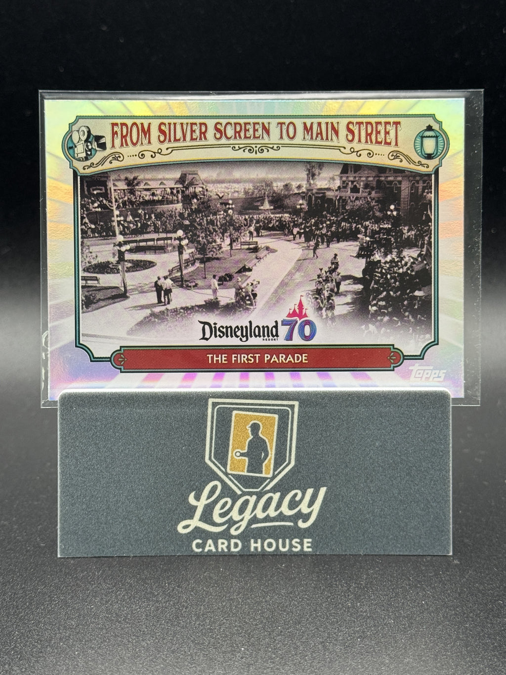 2025 Topps Disneyland 70th MS-1 First Parade Silver Screen to Main Street