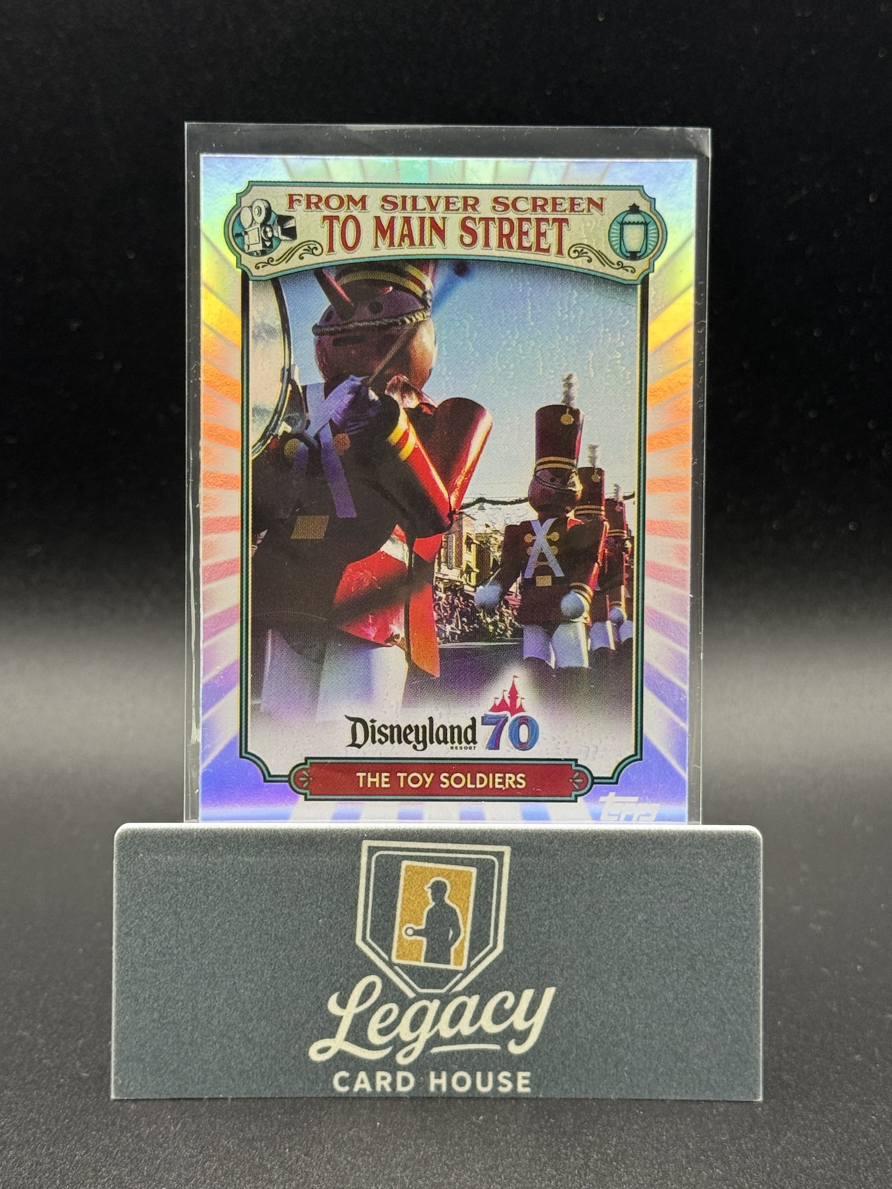 2025 Topps Disneyland 70th Anniv. Toy Soldiers From Silver Screen To Main St.