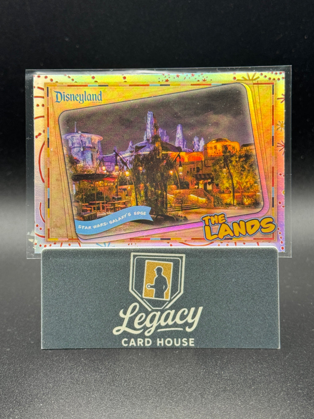 2025 Topps Disneyland 70th Anniversary The Lands Star Wars: Galaxy's Edge Foil