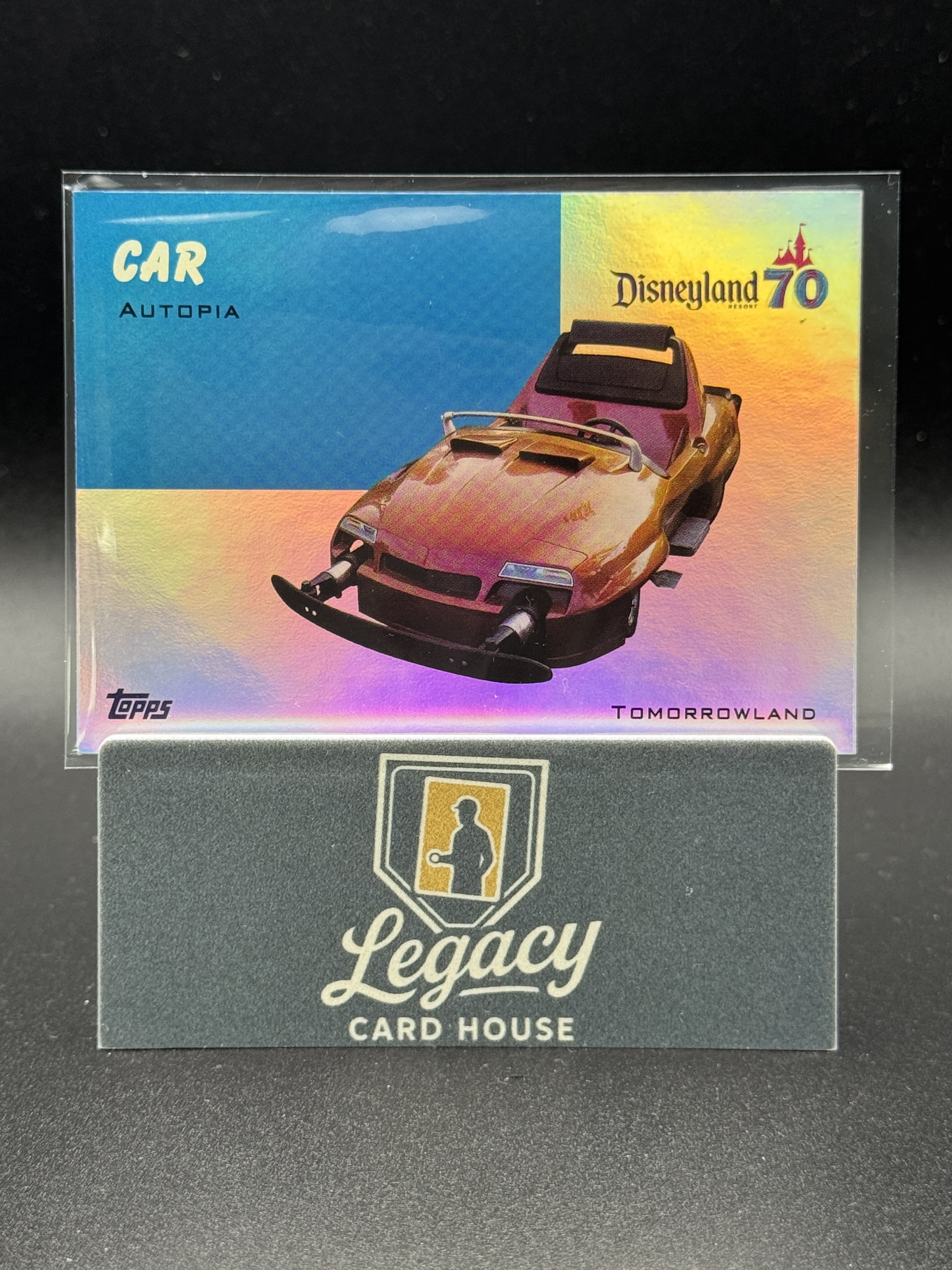 2025 Topps Disneyland 70th Anniv. Car 1954 Topps Disneyland On Wheels