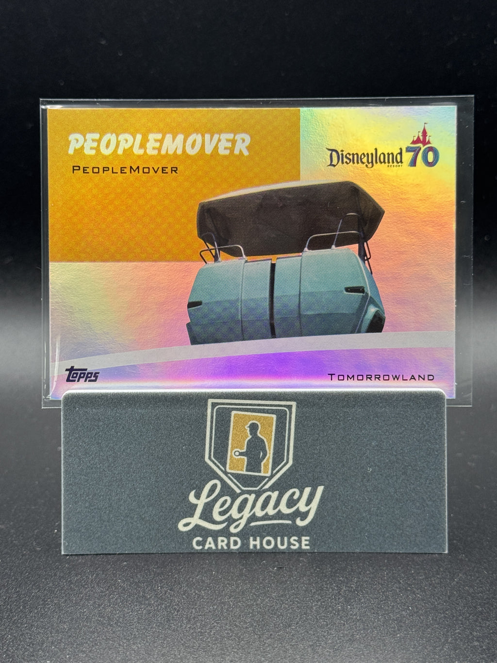 2025 Topps Disneyland 70th Anniv. PeopleMover 1954 Disneyland On Wheels